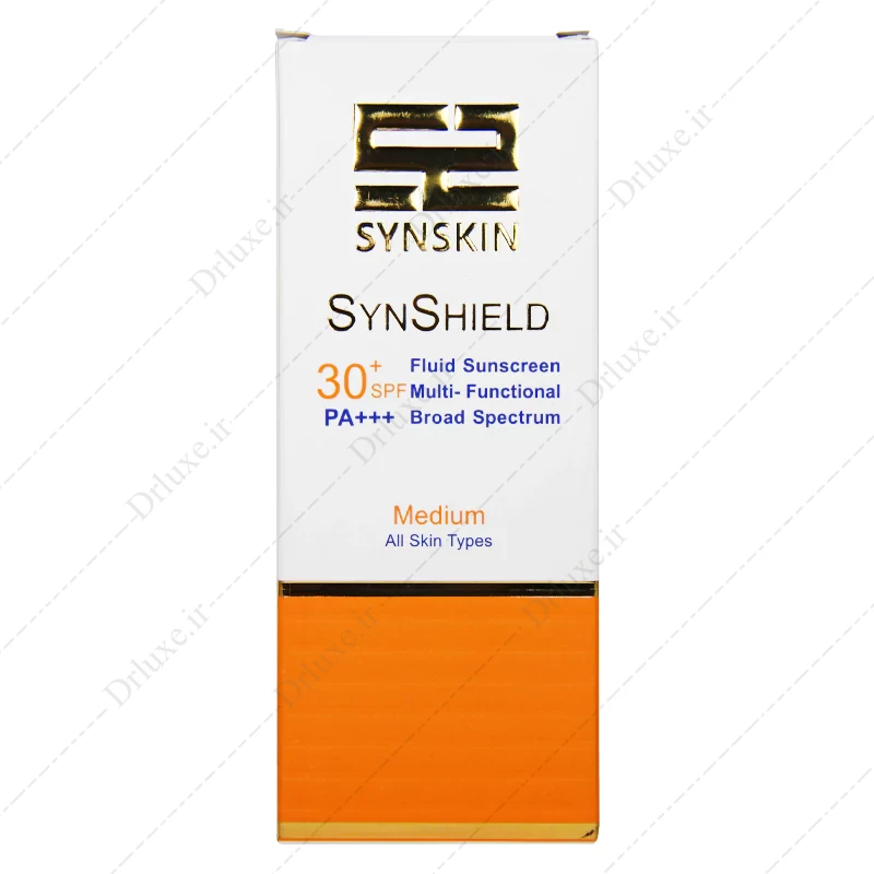 ضد آفتاب فلوئید SPF30 ساین شیلد Medium ساین اسکین 50 گرم - دکتر لوکس